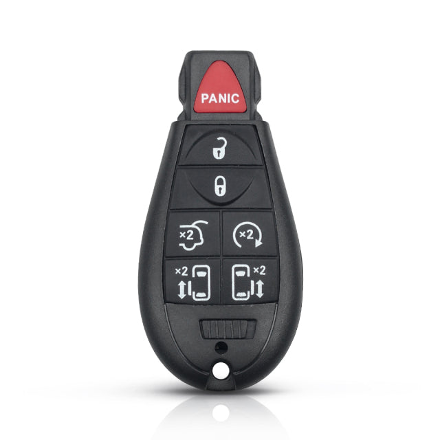 KEYYOU 7 6+1 Buttons Car Remote Control Key M3N5WY783X IYZ-C01C Fob 433Mhz For Dodge Caravan Chrysler Town & Country Jeep