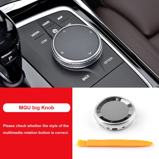 Multimedia IDrive Knob Replacement Cover for BMW 1 3 4 7 8 Series G20 X3 X4 G01 G02 Z4 G29 X5 G05 X6 G06 X7 G07 Accessories 2021