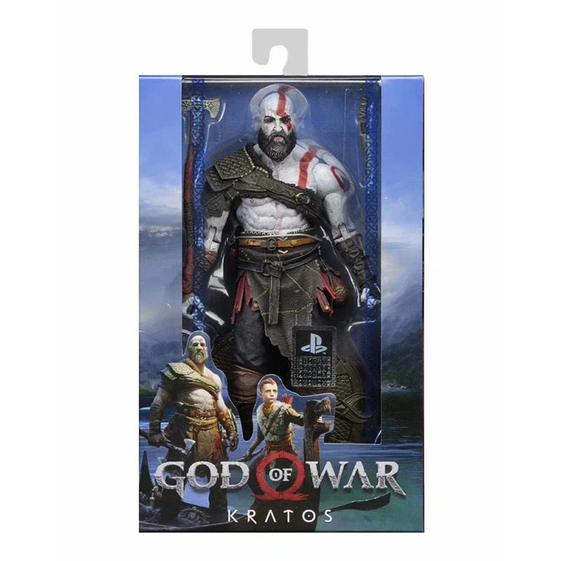 NECA God of War 4 Kratos PVC Action Figure Toy Doll Gift
