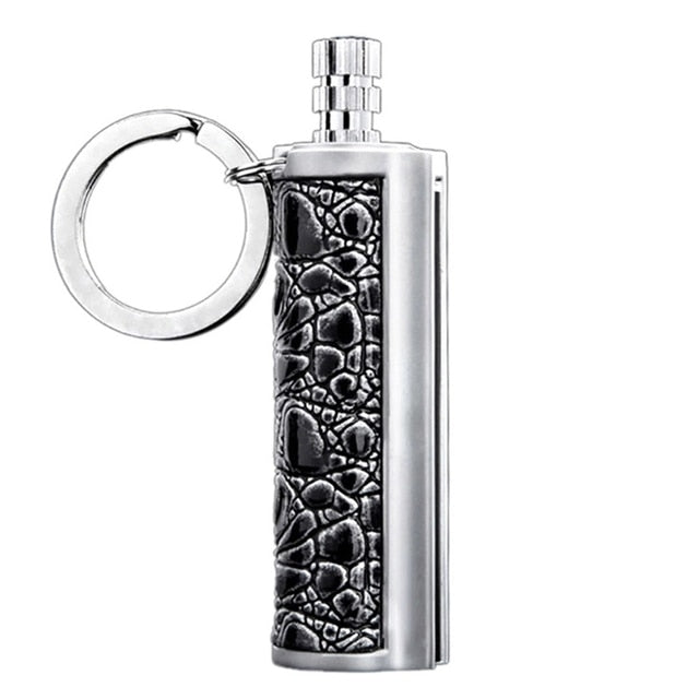 NEW Fashion Permanent Striker Lighter Match Metal Key Chain High Quality Ju28 21 Dropshipping