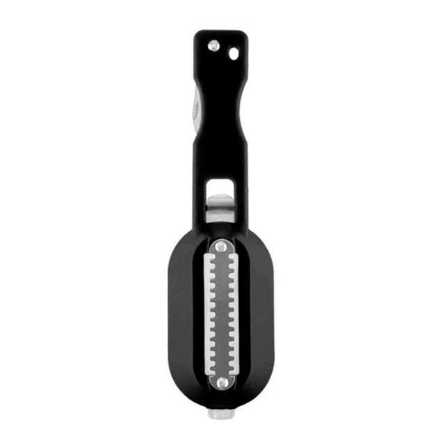 New Practical Fish Scale Skin Remover Scaler Skinner Scraper Knife Cleaner Kitchen Peeler Quick Removal Fishing Tool Kitchenware