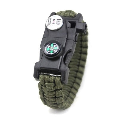 Sharp blade attack Liu Chuang with the same outdoor tool multi-functional field survival special forces bracelet bracelet paratrooper hand rope