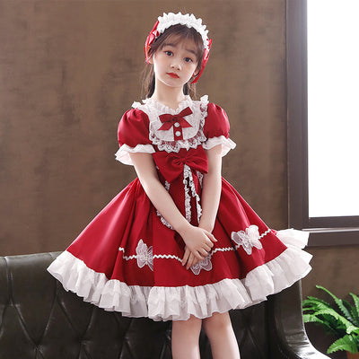 Girls Dress Summer Children's Clothing Disney Lolita Princess Dress Western Style Children's Lolita Lolita Skirt