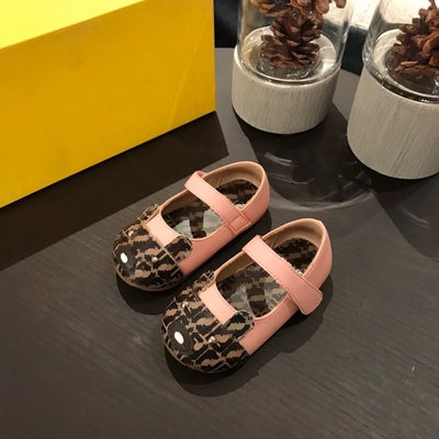 SHE IS EMMA new baby girls and children sweet bear leather soft bottom babyshoes toddler shoes