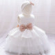 Foreign trade new baby one year old princess dress children fluffy yarn cake skirt baby shower dress skirt cotton kids