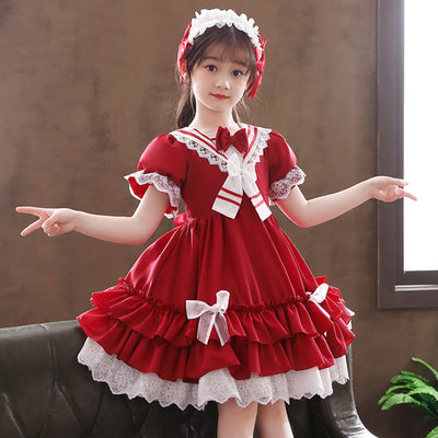 Lolita princess skirt girls summer dress new 2021 children's skirt lolita original Lolita skirt