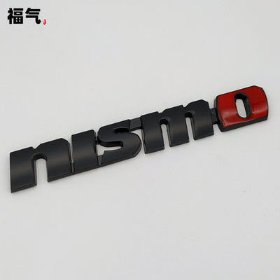 Suitable for Nissan Xuanyi Tiida Tianlai car stickers NISMO Nissan metal modified 3D three-dimensional stickers in the net label tail label