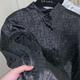 European Double Full Print Jacquard Loose Shirt New