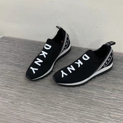 Foreign trade leisure sports style flat bottom increased mesh letter all-match lazy casual shoes women's shoes