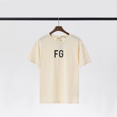 Spring and summer men and women FEAOFGOD FOG short-sleeved men's and women's sixth season main line reflective couple high street tide brand T-shirt men