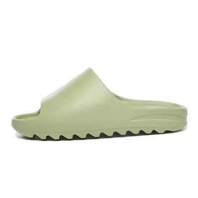 Step on the shit feeling coconut slippers men and women tide summer outside wear slide thick bottom mute couple yeezy slippers sandals and slippers