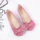 Doudou shoes women's scoop shoes spring 2023 new flat shoes shallow mouth all-match large size women's shoes work shoes soft sole shoes