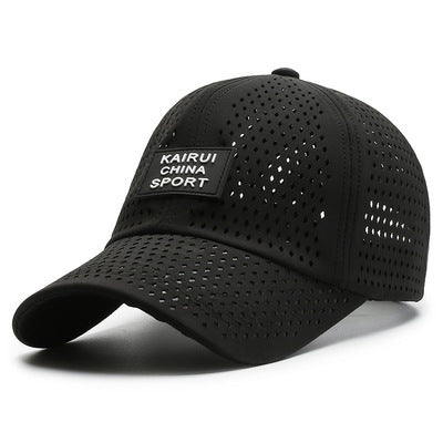 New spring, autumn, summer, Korean mesh, breathable, thin, quick-drying, men's and women's hats, baseball caps, outdoor sports caps, peaked caps