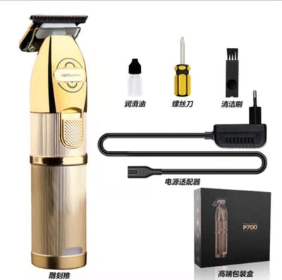 Babs oil head electric clipper three-piece engraving electric clipper hair clipper gradient Babs whitener razor