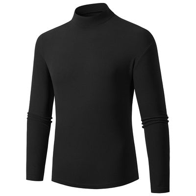 Marvel Venom 2021 autumn and winter new men's half turtleneck sweater jacket knitted sweater European and American style sweater trend