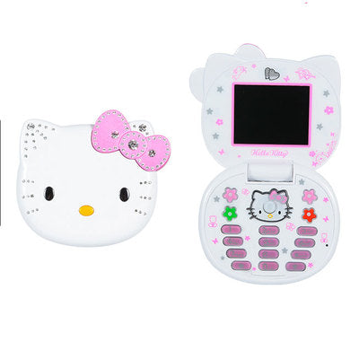 Hello Kitty Hello Kitty children's toy mobile phone girl toy mobile phone simulation touch screen music phone