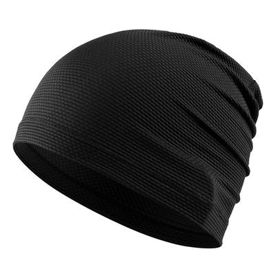 Running hat quick-drying winter men's thin outdoor sweat-absorbing breathable headgear sports cold hat cycling Baotou hat women