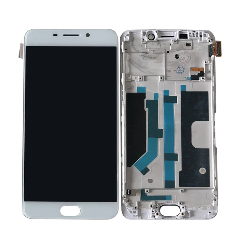 LCD Display For OPPO R9 R9M CPH1607 F1 Plus X9009 LCD Display Touch Screen with Frame Digitizer Assembly Replacement