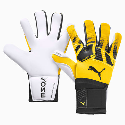 Royal Bay football authentic Puma One Grip football match training goalkeeper gloves 041649-02-04