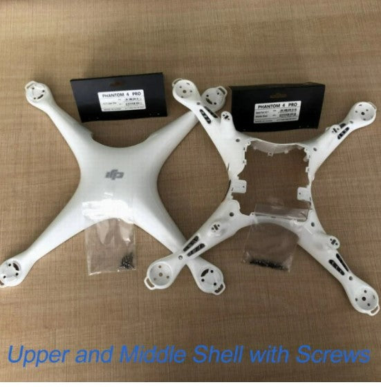 Genuine DJI Phantom 4 Pro Part - Body Shell Top Middle Cover Landing Gear with Compass Screw Replacement Part 5 6 7 for DJI P4P