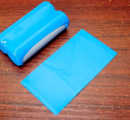 100pcs/lot 18650 lithium battery heat shrinkable sleeve battery sheath PVC flame retardant insulating sleeve packaging film