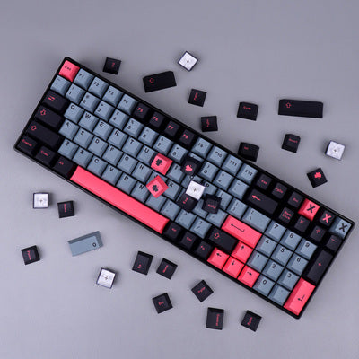 GMK 8008 129-key PBT original high sublimation mechanical keyboard keycap hot brother peripherals