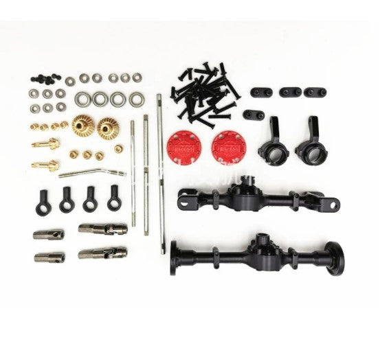 Ewellsold Upgrade Metal OP Accessory Set Perfect fit For WPL B1 B14 B24 C14 C24 RC Car 1/16 4WD Military Truck Cars Spare Part