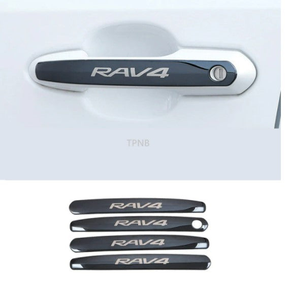 Stainless Steel Door Handle for Toyota RAV4 2019 2020 Outside Bowl Accessories