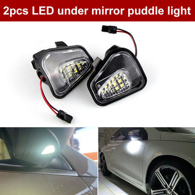 Applicable to Volkswagen CC new Magotan B7L Sagitar Scirocco modified LED reversing mirror rear-view mirror lamp spot lamp welcome lamp