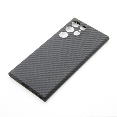 Suitable for Samsung S22Plus Galaxy S22Ultra ultra-thin nude Kevlar carbon fiber phone case