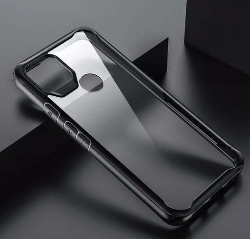 For Google Pixel 4A 5G Case,Shockproof Slim Fit Clear PC Back with TPU Soft Edge Protective Cover For Pixel 4 XL 5A Pixel 3 3A