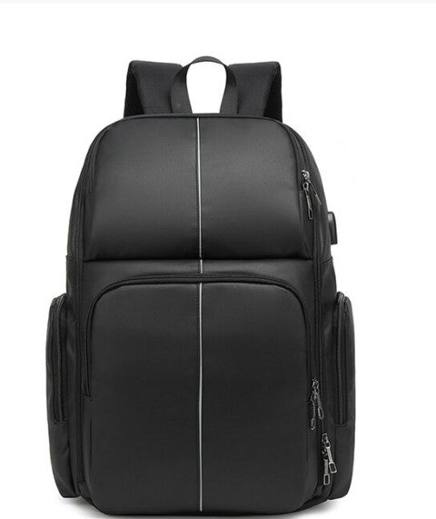 Waterproof Laptop Backpack for Men 17.3 inch USB Charging Bag Night reflection Business/ School Backpack for Teenage Boys