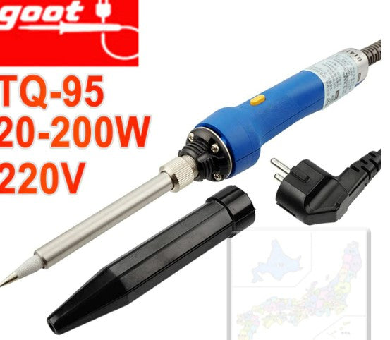 High power soldering iron Japan GOOT TQ-95 TQ-77 220V Soldering Iron Tool Parts Welding Accessories IRON TIP TQ-95Heater