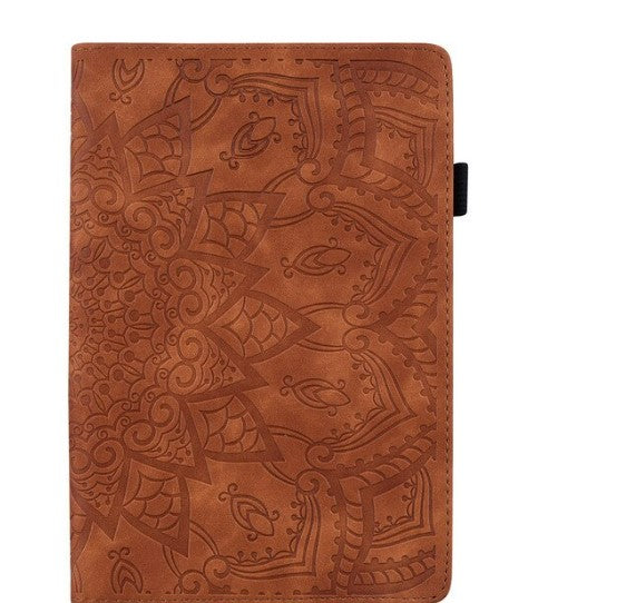 For Xiaomi Mipad 4 Case 8 Mi Pad 4 8.0 inch Shell Leather 3D Embossed Cover Caqa Skin for Fundas Mi Pad 4 Coque 8" Etui +Pen