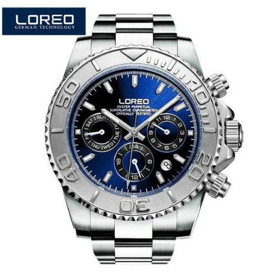 Dress Watches Men Sapphire Crystal Automatic Mechanical Wristwatch 200M Waterproof Clock Male Fashion Sporty Watch