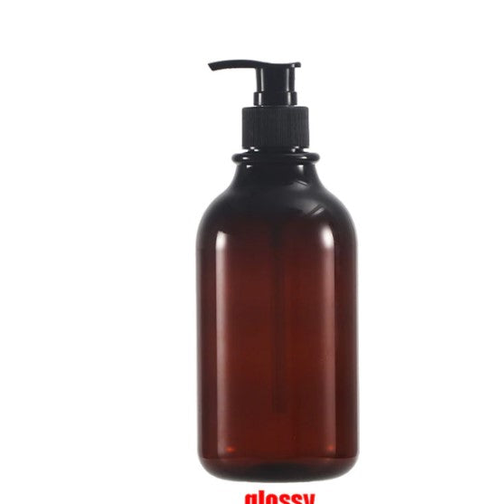 500ml PET Soap Dispenser Bottle Cosmetic Lotion Soap Hand Sanitizer Shampoo Container Bottle Glossy Matte Empty Refill Bottle