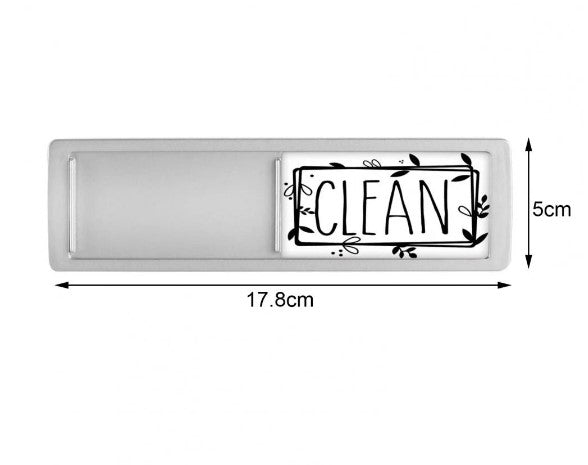 Excellent Dishwasher Magnet Sign Multipurpose Smooth Surface Practical Strong Magnet Dishwasher Slide Indicator Signage