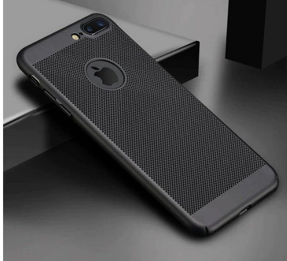 Ultra Slim Breathe Case For iPhone 13 12 11 Pro Max Xr Xs Xs 6S 6 7 8 Plus 5S 5 S SE X Cover Shell Heat Dissipation Hard PC Case