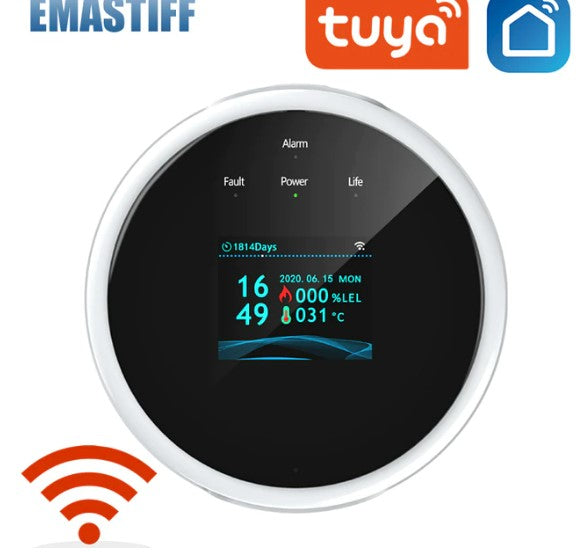 Tuya WiFi GAS LPG Leak Sensor alarm Fire Security detector APP Control Safety smart home Leakage sensor support smart life app