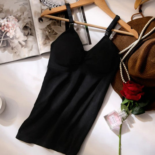 Breast-feeding vest jacket for pregnant women breast-feeding clothes postpartum general out bottoming shirt nursing bra