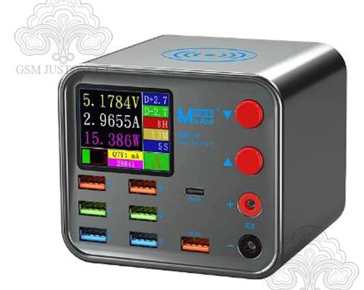 MaAnt DianBa NO.1 8 Ports Multi-Function Wireless Charger Hub PD QC3.0 Quick Charge Anti Short Circuit Repair Function