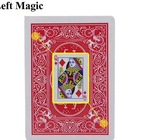 Magic Cards Marked Stripper Deck Playing Cards Poker Magic Tricks Close-up Street Magic Trick Kid Child Puzzle Toy G8277