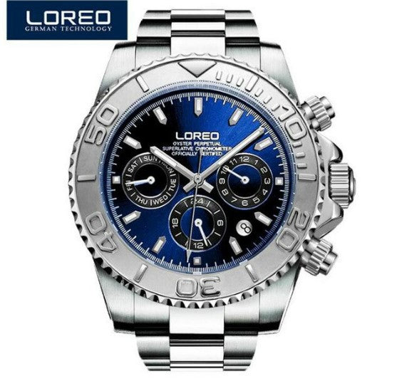 Dress Watches Men Sapphire Crystal Automatic Mechanical Wristwatch 200M Waterproof Clock Male Fashion Sporty Watch