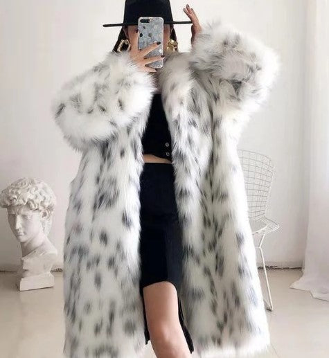 Women Thickened Plush Long Overcoat 2021 Autumn and Winter New Faux Fur Coat Thicken Warm Women Clothes Coats High Quality