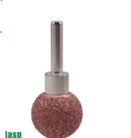 1pc Large Buffing Ball Rasp Tungsten Carbide Rasp High Speed / Low Speed Arbor Adaptor Grind Rasp Tire Repair Tool