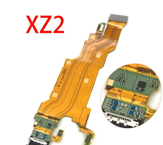 For Sony For Xperia X XZ XZ1 XZ2 Compact Premium XZ3 Dock Connector Micro USB Charger Charging Port Flex Cable Microphone Board