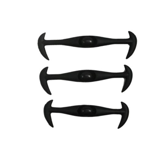 12pcs/lot High Quality Safety Silicone Laces Unisex Women Men Athletic Running Shoes Accessories No Tie Shoelaces