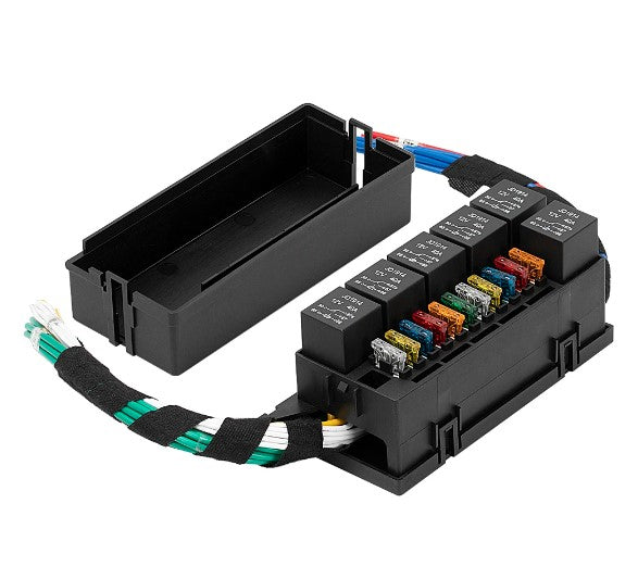 Relay Box Module Relay Box Pre-Wired Fuse and Relay Box with 6PCS 5 Pin Relays And 11PC ...