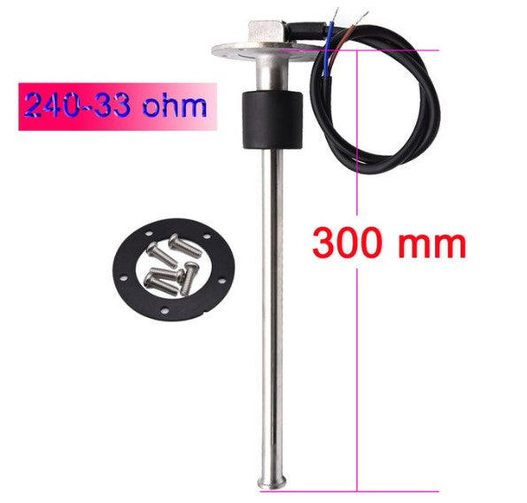 100mm ~ 1000mm Water Fuel Level Gauge Sensor 0~190 240~33 ohm Marine Boat Yacht Car Oil Liquid Tank Fuel Sender Unit Sensors