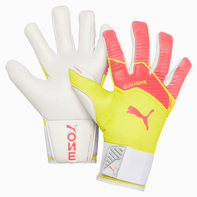 Royal Bay football authentic Puma One Grip football match training goalkeeper gloves 041649-02-04